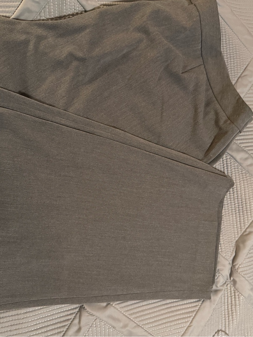 Liz Claiborne Olive-Grey Slim Leggings